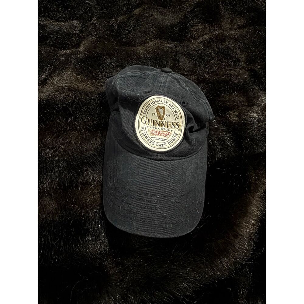 Guinness Baseball Cap Extra Stout Brewed in Ireland Hat Official Merchandise